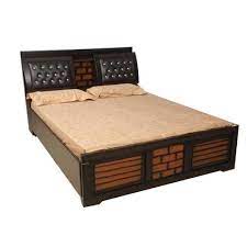 teak wood king size wooden bed size