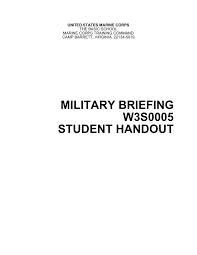 A briefing paper provides them assistance by bringing to attention one significant issue at a time. W3s0005 Military Briefing Pages 1 14 Flip Pdf Download Fliphtml5