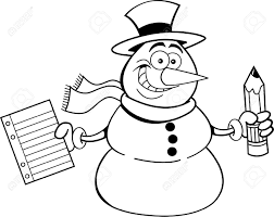 Article précédentoak tree cartoon black and white. Black And White Illustration Of A Snowman Holding A Paper And Royalty Free Cliparts Vectors And Stock Illustration Image 15498340