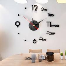 Design Clock Watch Large Wall Clocks 3d