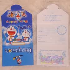 Diposting oleh unknown di 11.59. Kartu Undangan Ulang Tahun Anak Gambar Karakter Doraemon Lipat Tiga Shopee Indonesia