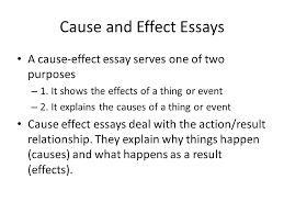 Outline For Cause And Effect Essay Best Title Page Ideas Persuasive