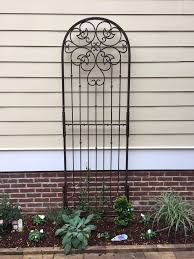 Metal Garden Art Iron Trellis