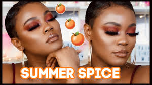 summer makeup tutorial for dark skin