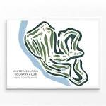 White Mountain Country Club, New Hampshire - Printed Golf Courses ...