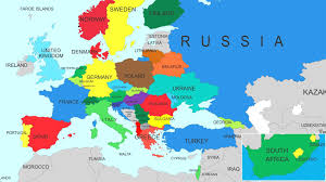 Countries and capitals of europe. Europe Map Countries And Capitals Stuning By Country In Europe Map Europe World Map Europe