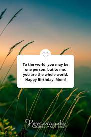 happy birthday mom wishes es
