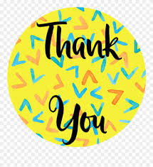 We have compiled a list of thank you card wording below in the event you may need additional help on what to say and place inside your thank you card template. Bright And Cheery Thank You Cards With Free Printable Circle Thank You Card Clipart 457521 Pinclipart