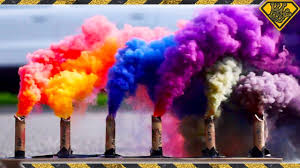 how to make colored smoke tkor dives