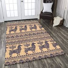llama rug carpet teeruto