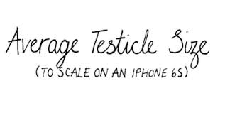 You Must Check Out This Genius Iphone Sized Testicle Chart