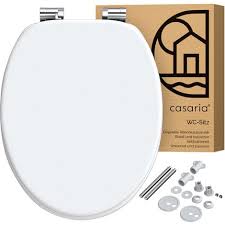 Casaria Antibacterial Mdf Toilet Seat