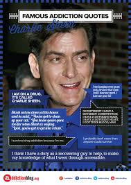 Charlie Sheen quotes on drugs and alcohol (INFOGRAPHIC ... via Relatably.com