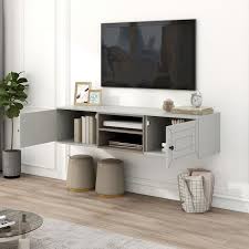 Wall Mounted Floating Storage Tv Stand