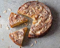 Almond Flour Apple Cake gambar png