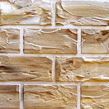 Plaster Standard Brick Stencil Wall