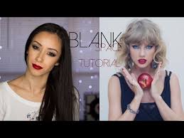 taylor swift blank e video