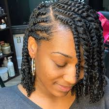 What kind of hair do you need to use? Pin By Ivanna On Xv Natural Hair Flat Twist Natural Hair Styles Easy Hair Twist Styles