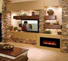 Tv Wall Wall Mount Electric Fireplace