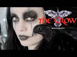 the crow makeup tutorial halloween