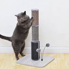 sisal carpet cat scratching post with