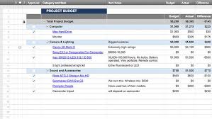 Project Budget Template Smartsheet