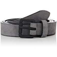 Barneys New York Mens Suede Belt 133975 Iqd Liked On
