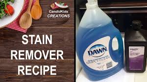 inexpensive stain remover recipe with 2