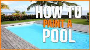 swimming pool paint decorative and