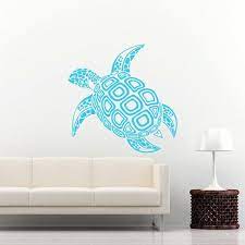 Sea Turtle Wall Decal Ocean Sea Animals