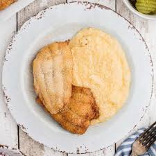 fried catfish with cheese grits recipe