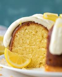 lemon bundt cake with cream cheese