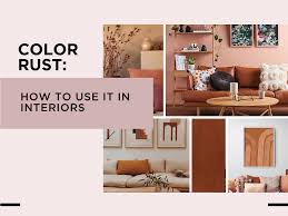 rust color trend and how to use it in