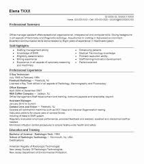 Radiologic Te Radiologic Technologist Resume Examples On Cover