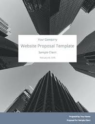 Ultimate Website Proposal Template And Sample Content Free