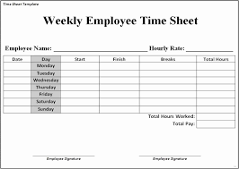 Daily Timesheet Template Free Printable Awesome Sample Time Card For