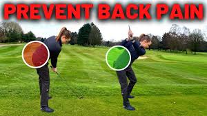 lower back pain in the golf swing