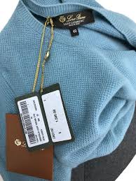 Loro Piana Baby Cashmere Girocollo Light Dream Sweater Size S New