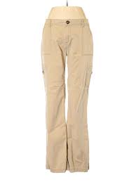 Details About Merona Women Brown Cargo Pants 10