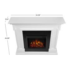 Electric Fireplace In White 5010e W