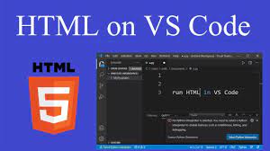 run html file on visual studio code