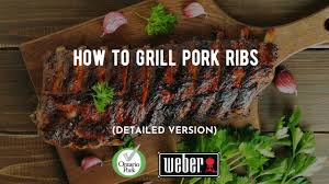 how to cook pork ribs on the bbq