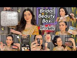 bridal beauty box in a budget