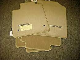 toyota avalon carpet floor mats ivory