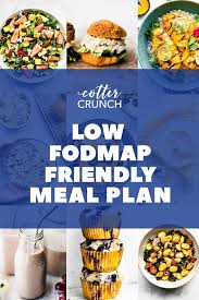 low fodmap meal plan grocery list