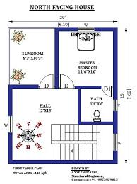 20x25 North Facing House Plan As Per