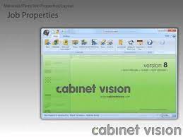 cabinet vision version 8 job properties