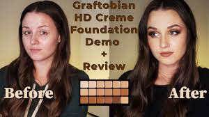 graftobian hd creme foundation review