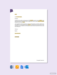 final payment letter in google docs