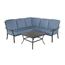 Steel Outdoor Patio Sectional Sofa Set